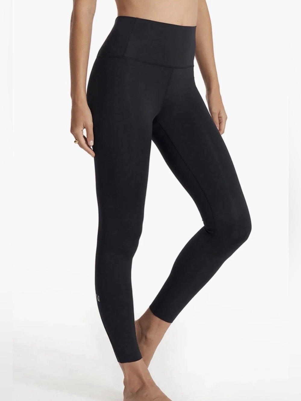 Vuori Evolve Leggings Womens XS Black Uplift High Rise 7/8 Length Yoga Gym